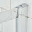 Offset Quadrant Shower Enclosure Only 6mm  (Easy Fit - Various Sizes)