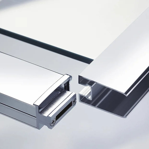 Offset Quadrant Shower Enclosure Only 6mm  (Easy Fit - Various Sizes)